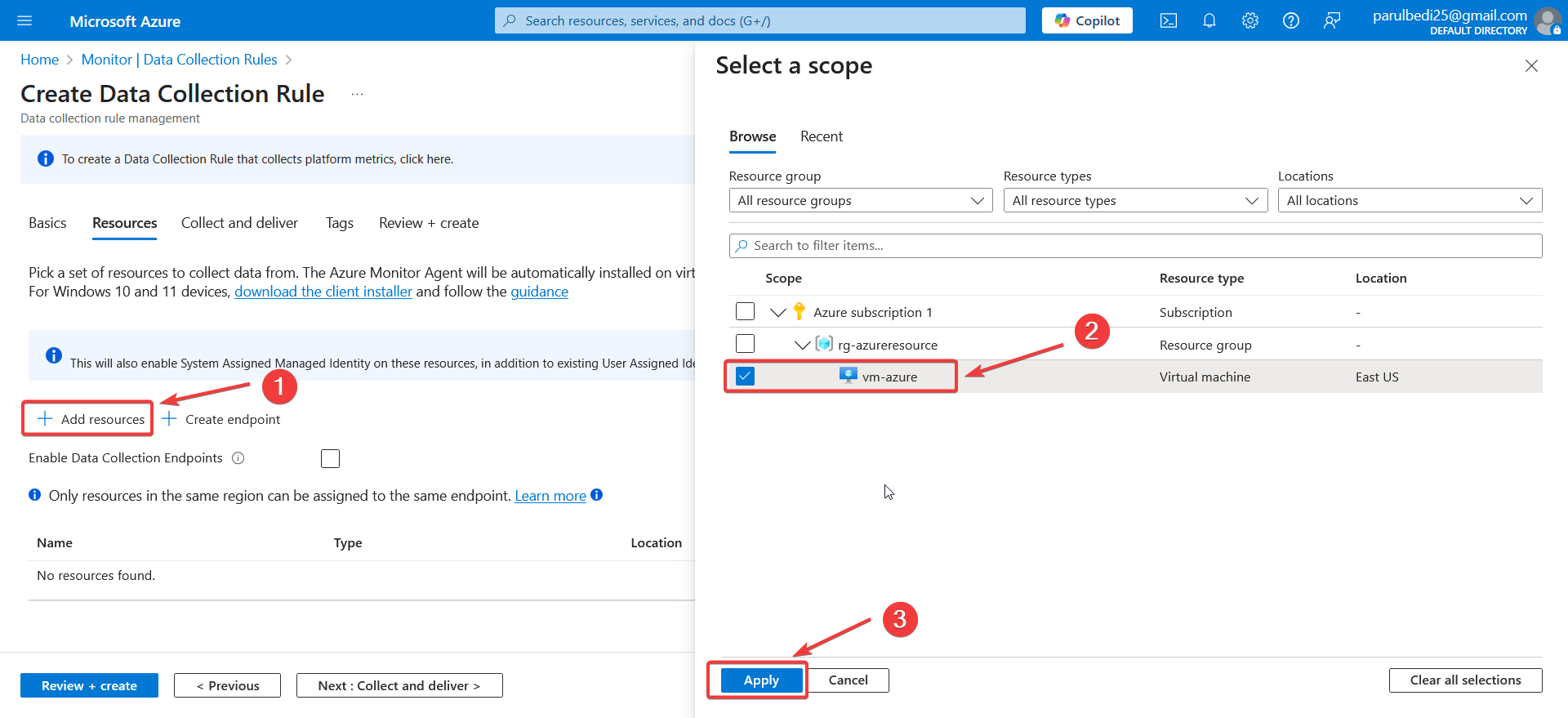 Select VM
